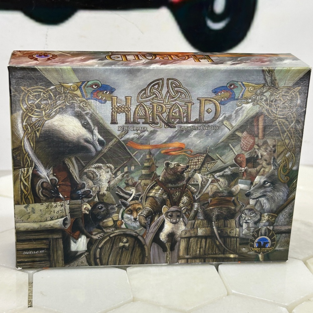 Harald Card Game, Table Game, Board Game Eagle Gryphon Games